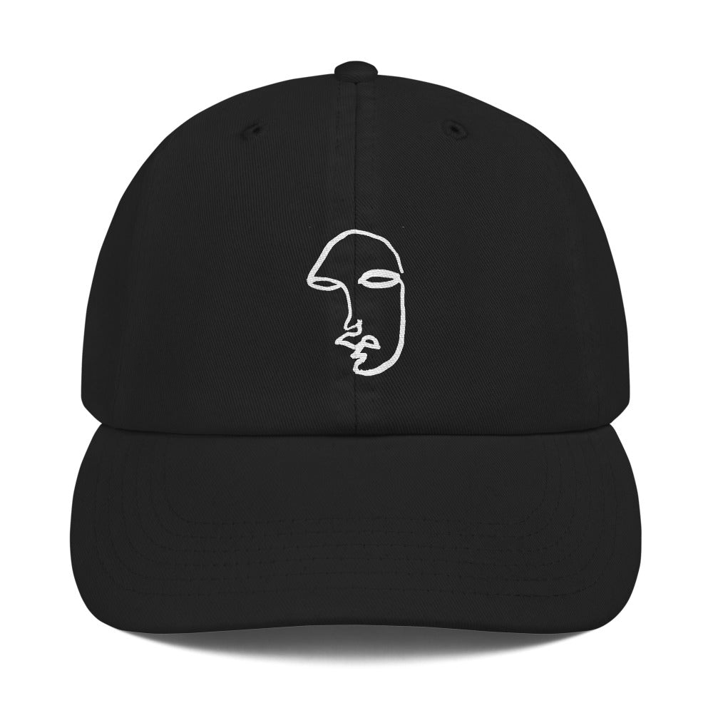 "I SEE YOU" Option Nomad x CHAMPION CAP [BLACK]